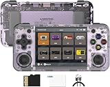 Anbernic RG35XX H Retro Handheld Spielkonsole, Support HDMI TV Output 5G WiFi Bluetooth 4.2 , 3.5 Inch IPS Screen Linux System Built-in 64G TF Card 5515 Games (RG35XXH-Transparent Purple)