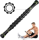 CHAOCHI Massageroller Muskel Roller Stick - Ultraportabel Massagegerät Tiefenmassagerolle für Triggerpunkte - Entlastung Muskelkater - Physiotherapie