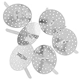 Tofficu Edelstahl Filtersieb 6 Stück Trichterset Abnehmbarer Siebfilter für Küchen und Haushaltsgebrauch Spülmaschinengeeignet und Wiederverwendbar