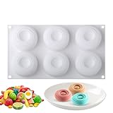 Dayysiuy Silikon Backformen - Puddingform - Wiederverwendbare Antihaft Form Für Schokolade Desserts Muffins