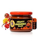 Loco Snacks® Nacho Dip Fruity Habanero Salsa (6x 280g) | Salsa Dip passend für deine Tortilla Chips | Entdecke die neuen Nachos mit Dip Salsa Sauce, Käse Dip oder Fruity Habanero Salsa von Luciano