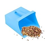 Futterschaufel, geschlossenes Bauernhof-Werkzeug, mit Seitengriff, für Vögel, Ziegen, Schafe, Tiere, Restaurant, Küche