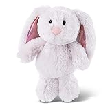 NICI 46332 Kuscheltier Hase hellgrau 20 cm – Plüschtier für Mädchen, Jungen & Babys – Flauschiges Stofftier zum Spielen, Sammeln & Kuscheln – Gemütliches Schmusetier