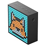 divoom TimeBox EVO - 6W Pixel Bluetooth-Lautsprecher mit intelligenter App - Schwarz