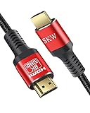 HDMI Kabel Kurz 50cm, HDMI 2.1 Kabel 8K@60Hz 4K@120Hz 48Gbps, Ultra High Speed HDMI Kabel kompatibel mit PS5, Xbox, Samsung TV, LG TV