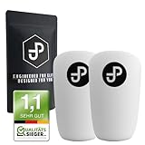JDP Premium Schienbeinschoner, Individuell anpassbare Schienbeinschoner Fußball Herren, Mini Schienbeinschoner 15x10cm, Schienbeinschoner Kinder, Schienbeinschoner Damen, kleine Schienbeinschoner