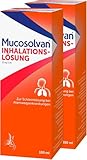 MUCOSOLVAN® Inhalationslösung 2 x 100 ml - Schleimlösung für Vernebler bei Husten: Löst den Schleim, erleichtert das Abhusten & befreit die Bronchien