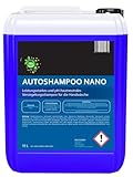 Autoshampoo Nano für die Autowäsche | Autoshampoo mit Versiegelung | Glanzshampoo | sanft zur Haut, stark gegen Schmutz (10 Liter)