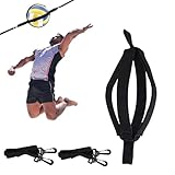 Generisch Volleyball -Trainingsausrüstung - Einstellbarer Volleyball -Treffer des Serviertrainers | Verbessere Agility Ball Sports Jump Touch Training Rebounder für Gymnasium, Spielplatz