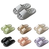 Generisch Wolkenschuhe Damen Weiche House Weite H Hausschuhe Bequeme Orthopädische Slippers Dicke Foam rutschfeste Badelatschen Comfy Weiche Sohle Wolkenschuhe Bequeme Badelatschen Damen