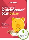 QuickSteuer Deluxe 2025 (für Steuerjahr 2024)|Private und gewerbliche Steuererklärung | PC Aktivierungscode per Email
