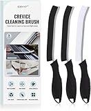 Sxhyf Hartborsten Eckenreinigungsbürste – Multifunktionale Lückenreinigungsbürste, Fugenbürste, Reinigungsbürste, Reinigungswerkzeuge Für Haushalt, Küche, Fahrzeug,Toilette, Fugenmörtel (Schwarz)