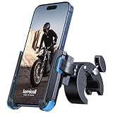 Lamicall Fahrrad Handyhalterung, Handyhalter Motorrad - 【1s-Sperre】 2024 Vibrationsgedämpft Handy Fahrradhalterung, Universal Lenker Halter für iPhone 15 14 13 Pro Max Plus, Samsung S24, Smartphone