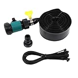 Trampolin-Sprinkler, Garten-Trampolin-Sprinkler, Kinder-Sprinkler, Wasserwerkzeuge Heimwerken, 10 m 15 m SqT613 (BU1, One Size)