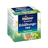 Meßmer Erkältungstee | fiebersenkend | Arzneitee | 9 Teebeutel
