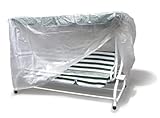DEGAMO Abdeckhaube für Hollywoodschaukel 250x150x160cm, PE transparent