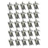 Holibanna 25Stücke Gefrierschrank Regalstützklammern Robuste Kühlschrank Clips für Einfache Installation für Organisation von Gefrierschrank Inhalten Langlebig