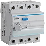 FI-Schutzschalter 4pol. 40A/30mA,6kA CDA440D 3250611610076 Hager