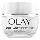 Olay Feuchtigkeitsspendende Tagescreme für das Gesicht mit Kollagen-Peptiden, Hautpflege mit Niacinamid 99% Reinheit und Antioxidans Advanced Anti-Aging Vitamin E: stärkt, wiederherstellt,