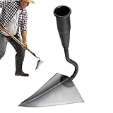 Gartenhacke Hacke zum Pflanzen – Ergonomisches Handbuch für Bodenkultur, Rasenpflege und Blumenkasten