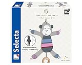 Selecta 64027 Hampelmann Affe, 26 cm, aus Holz, bellybutton by selecta