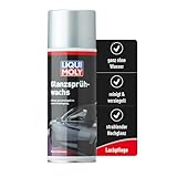 LIQUI MOLY Lackpflege Glanzsprühwachs, Art.-Nr. 1647 I 400 ml Auto-Sprühwachs für eine wasserlose Reinigung & Auto Versiegelung I Silikonfreie Lackversiegelung für Glanz & Langzeitschutz