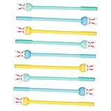 OSALADI 15 Stück Teiliges Kawaii Stifte Cartoon Bunny Gel Stifte für Kreative Schreibgeräte aus Hochwertigem für Schule und Büro Farben pro Farbe