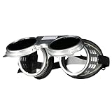 SCAPP Schweißerbrille FLASH, klappbar, für Gläser Ø 50 mm, inkl. Schutzgläser DIN 5, Schraubringbrille, Autogenbrille