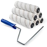 Mister Rui Farbroller 23cm Große Farbroller für die Malerei auf Glatten und Halb-rauen Oberflächen, für den Anstrich von Wänden oder Decken