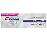 Crest 3D-Weiß Brilliance Zahnpasta, Vibrant Peppermint 4,1 Unzen (Packung mit 8)