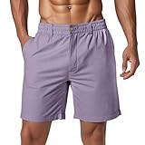 Generisch Herren Sporthose Training Kurze mit Tasche Quick Dry Laufhose Herren Sport Running Shorts Schnell Trocknend Kurze Sporthose Side Split Trainingsshorts