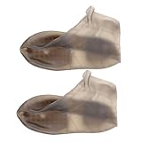 BESPORTBLE Wasserdichte Wiederverwendbare Silikon Schuhüberzieher mit Hoher Elastizität Rutschfest und Robust Unisex Regen Überschuhe für Schuhe und Stiefel Schutz vor Nässe bei Regenwetter