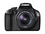 Canon EOS 1100D SLR-Digitalkamera (12 Megapixel, 6,9 cm (2,7 Zoll) Display, HD-Ready, Live-View) Kit inkl. EF-S 18-55mm 1:3,5-5,6 DC III (not stabilized)