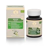 Maharishi Ayurveda Brahmi 60 Tabletten | 100% Vegan | Bacopa Monnieri-Extrakt | Pack von 1 (60 Tablette (Pack von 1), Bio)