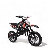 KXD 701 49ccm Dirt Bike Dirtbike CrossBike Enduro Dirtbike Pocket 49cc Pitbike PocketBike Motocross Motorrad Motorbike Motorsport Pocket Vollcross Crossbike OVP Orange (orange, KXD 701 49ccm 2T)