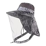 Generisch Breitkrempiger Sonnenhut | Schnelltrocknender Damen Strandhut Mit Breite Krempe | Outdoor Accessoire Für Reisen Sport Angeln