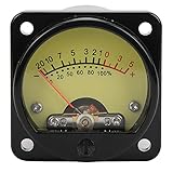 45 -mm -Leistungsverstärker, Röhrchen -Vu -Pegelmessgerät mit Hintergrundbeleuchtung, Eingebettete Installation für Stereoverstärker mit Treiberplatine für 5W -60W