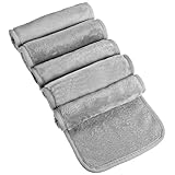 5 Stück Abschminktuch aus Mikrofaser, 40 x 20cm Waschbar Abschminktücher Abschminkpads Waschbar, Wiederverwendbar Waschlappen zum Gesichtswaschen