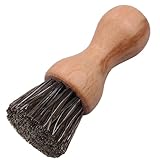 1 Stück gemüsebürste,Pilzpinsel,kartoffelbürste,Pilzbürste Champignonbürste,Pilz bürste,Holzspülbürste,Handflächenbürste aus Natürlichem Bambus für Geschirr Topf Töpfe Pfannen Umweltfreundlich