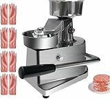 Burger-Maker-Maschine, manuelle Kekspressen, kommerzielle Hamburgerpresse, 10/13/15 cm, Fleischverarbeitungs-Hamburgerpresse, Burgerformmaschine, Edelstahl für einfache Reinigung