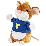 Heunec 589872 Leo Lausemaus Handpuppe, braun, 100 g