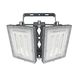 STASUN 100W LED Flutlicht Außen, 10000LM Superhell LED Fluter Flutlicht Außenstrahler, IP66 Wasserfest, 6000K Tageslicht, 2 Flutlicht mit verstellbarem Kopf unter, für Garten, Garage, Hotel ect.