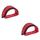 ABOOFAN 2 Stück Fahrrad-Pedalgurt, Ersatz-Pedalgurt, Mini-Äpfel, Zubehör, Pedale, Fußriemen, Fahrradfüße, Fahrradstiefel