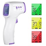 Extralink Fieberthermometer Baby, Kontaktloses Infrarotthermometer, Schnelle und Effektive Messung, Einfach zu Reinigen, Fieberthermometer für den Einsatz zu Hause, Fieberthermometer kontaktlos, Lila