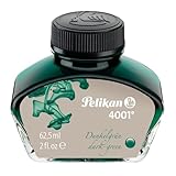 Pelikan Tintenglas Tinte 4001 Dunkelgrün 62,5 ml, 1 Glas