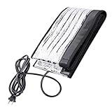 Thermoband für Wasserleitungen, Heizdecke für Wasserrohre, Schlauchabdeckung 110 V, Frostschutz-Heizkabel aus Aluminiumfolie für Temperatur