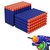 JSKWIKE 100 Pcs Darts Pfeile Bullets für Nerf Elite Blasters Pfeile für Spielzeugpistole Refill Darts Foam geeignet für Nerf N-Strike Nachfüllpack Refill Bullets für Kinder