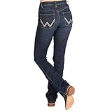 Wrangler Damen Willow Ultimate Riding Mittelhoher Taille, Bootcut Jeans, Lovette, 7W x 38L