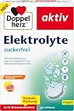 Doppelherz Elektrolyte - Trägt mit Magnesium zum Elektrolytgleichgewicht sowie zur Verringerung von Müdigkeit bei - 90 zuckerfreie Brausetabletten mit Zitronen-Grapefruit Geschmack
