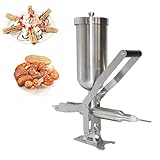 Manuelle Churro-Füllmaschine, Edelstahl mit mehreren Düsen für eine effiziente Dessertzubereitung in Küchen und Restaurants